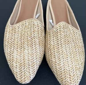 Basket weave Mules